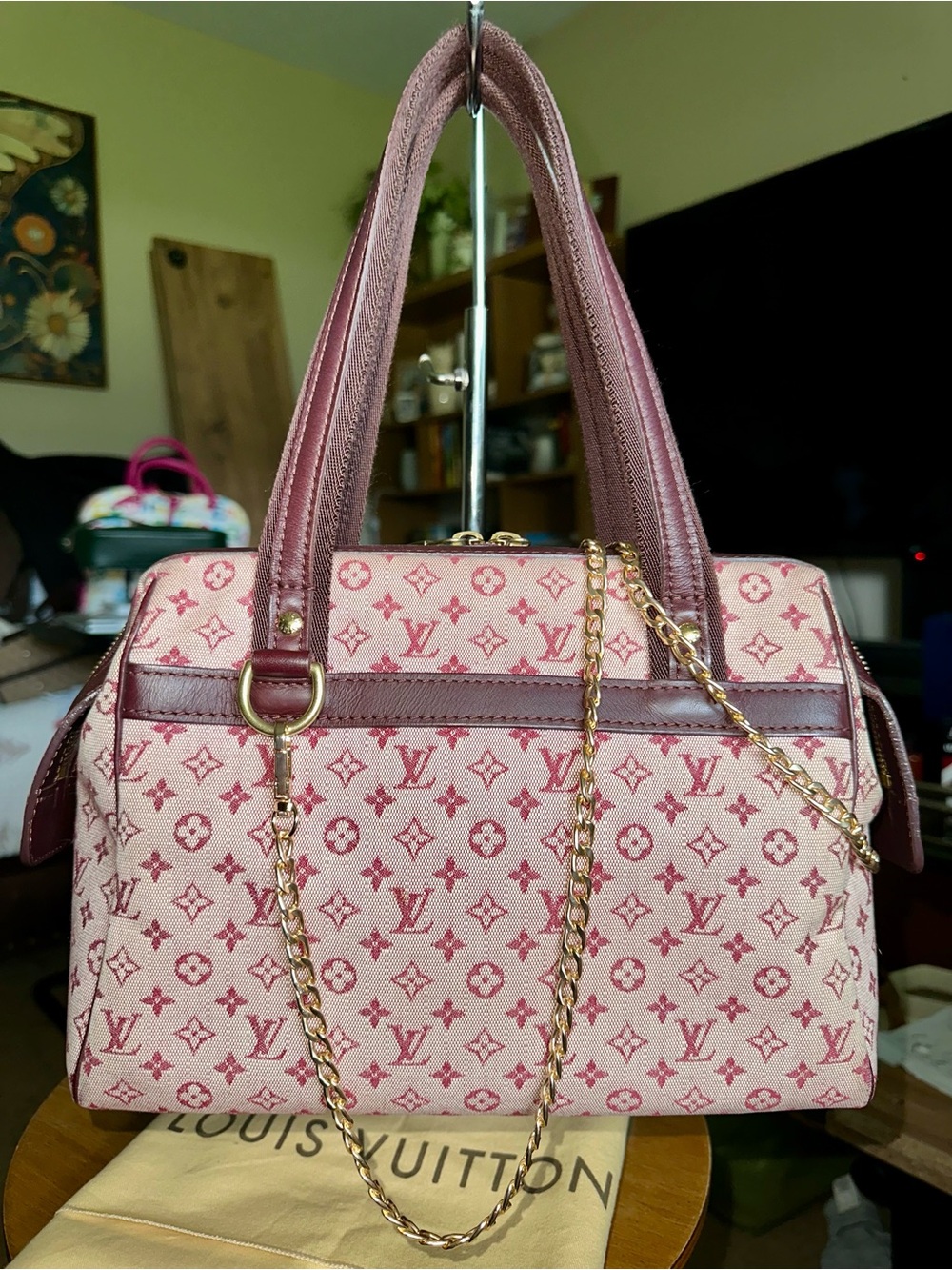 Louis Vuitton Mini Lin Josephine PM in Cherry